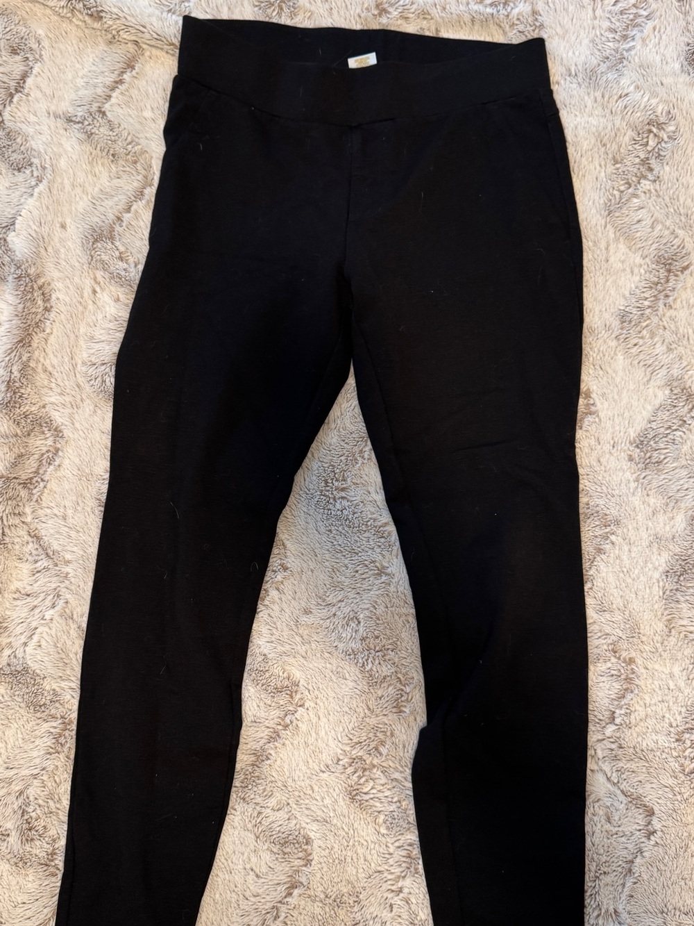 Matty M Black Slim Knit Joggers